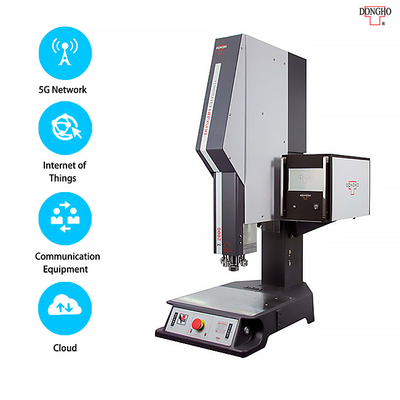 آلة لحام البلاستيك بالموجات فوق الصوتية 35 كيلو هرتز عالية الدقة لـ ABS PP PVC PETG