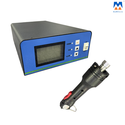 28KHz بالموجات فوق الصوتية آلة لحام البقعة 300W لختم الملابس